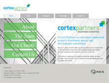 Tablet Screenshot of cortexpartners.co.uk